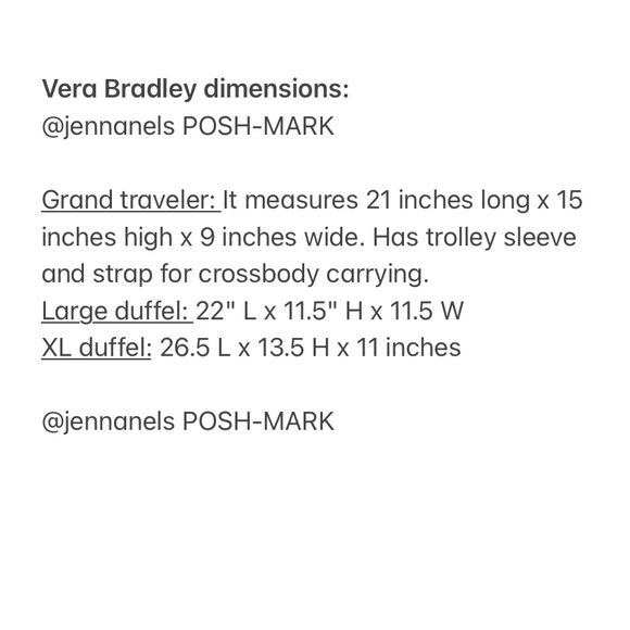 Nwt vera bradley grand traveler duffel bag classic black - Picture 11 of 11